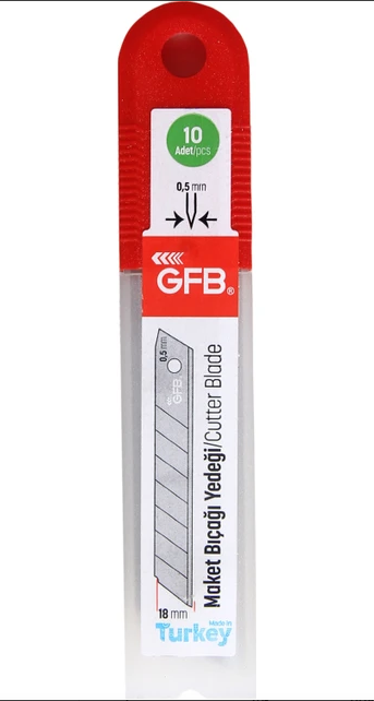4520 GFB FALÇATA MAKET BIÇAĞI FALÇATA YEDEĞİ DÜZ 0,5 MM